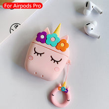 Load image into Gallery viewer, Cartoon cute Apple Airpods Pro 3 silicone soft Protective cover