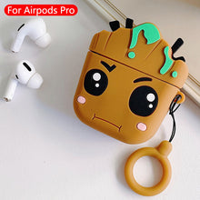Load image into Gallery viewer, Cartoon cute Apple Airpods Pro 3 silicone soft Protective cover