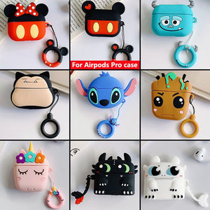 Cartoon cute Apple Airpods Pro 3 silicone soft Protective cover