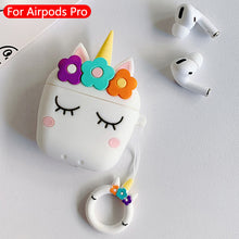 Load image into Gallery viewer, Cartoon cute Apple Airpods Pro 3 silicone soft Protective cover
